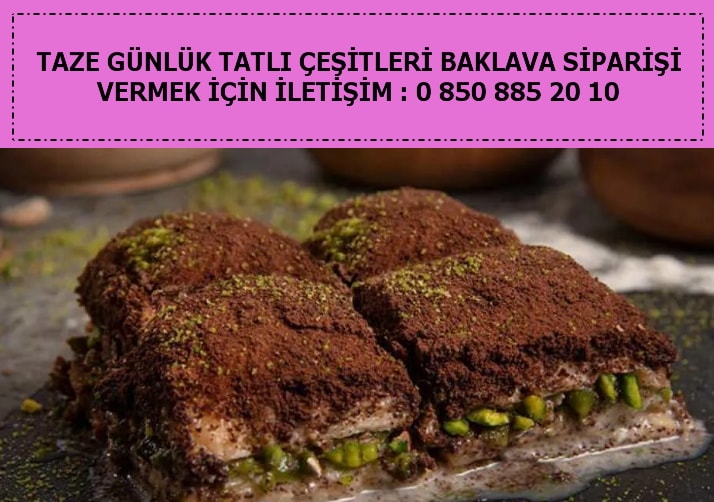 Kilis Mois Brtlenli ya pasta taze baklava eitleri tatl siparii ucuz tatl fiyatlar baklava siparii yolla gnder